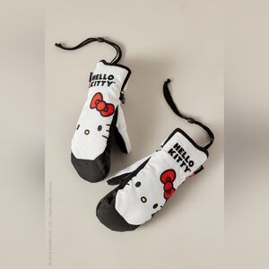 686 Hello Kitty Revel Mittens Sz L